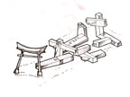 SHINTO SHRINE TEA TABLE