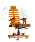 Back bone executive boss chair