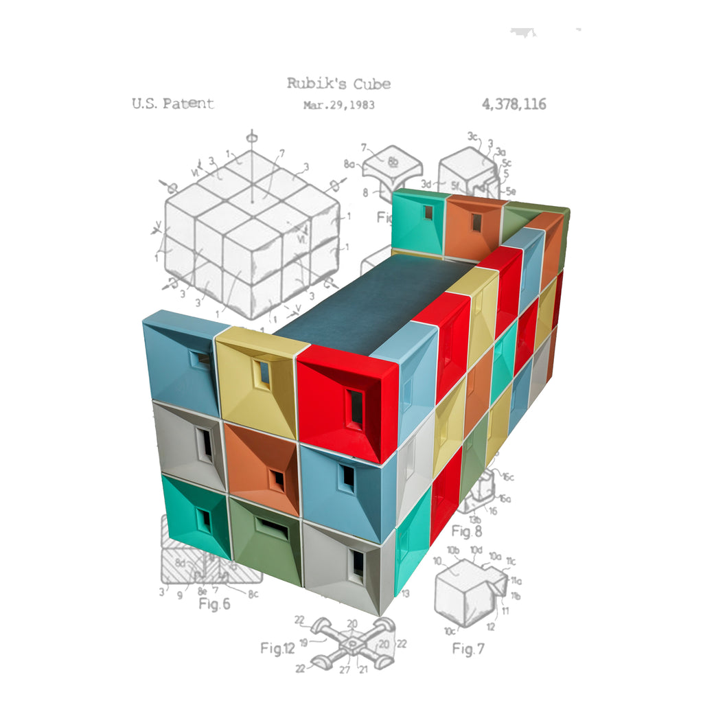 Rubiks cube settee